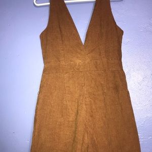 Corduroy overalls